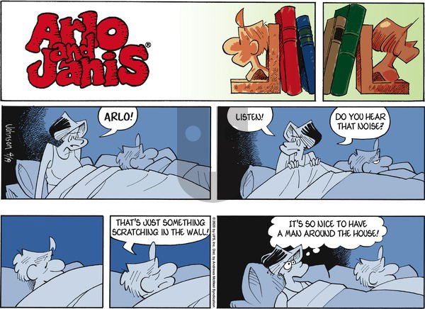Arlo and Janis on Sunday April 19, 2020 Comic Strip