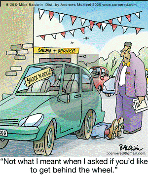 Cornered on Saturday September 20, 2025 Comic Strip