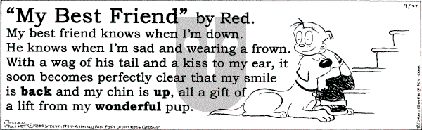 Red and Rover on Saturday September 27, 2008 Comic Strip