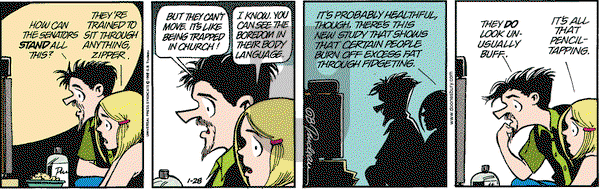 Doonesbury on Thursday January 28, 1999 Comic Strip