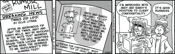 Heart of the City on Wednesday December 27, 2023 Comic Strip