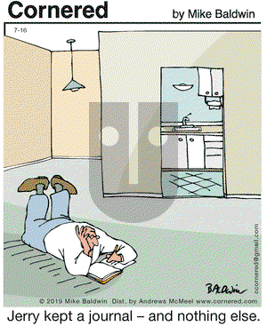 Cornered on Tuesday July 16, 2019 Comic Strip