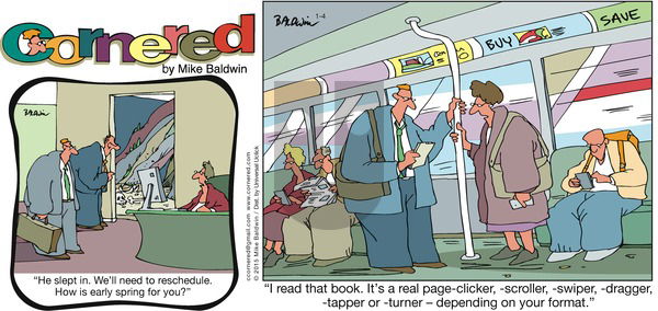 Cornered on Sunday January 4, 2015 Comic Strip