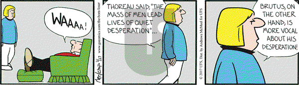 The Born Loser on Monday February 27, 2017 Comic Strip