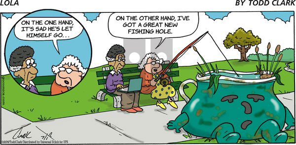 Lola on Sunday July 1, 2012 Comic Strip