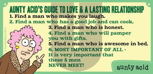 Aunty Acid on Wednesday October 16, 2013 Comic Strip
