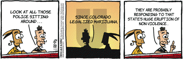La Cucaracha on Thursday January 23, 2014 Comic Strip