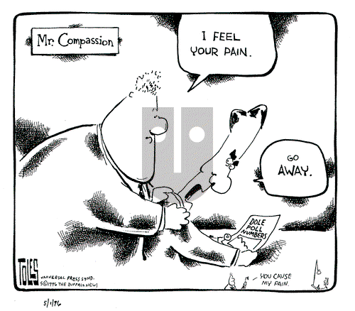 Tom Toles on Wednesday May 1, 1996 Comic Strip