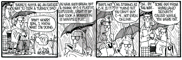 Monty on Wednesday November 23, 2005 Comic Strip