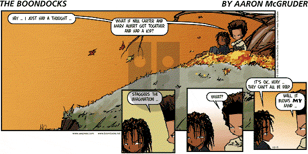 The Boondocks on Sunday May 18, 2008 Comic Strip