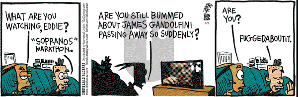 La Cucaracha on Tuesday July 9, 2013 Comic Strip