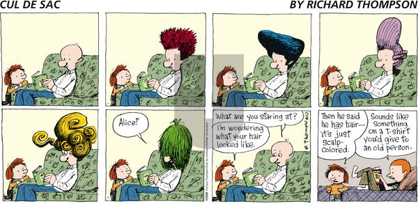 Cul de Sac on Sunday April 1, 2018 Comic Strip