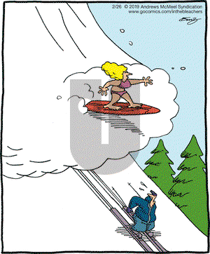 In the Bleachers on Tuesday February 26, 2019 Comic Strip