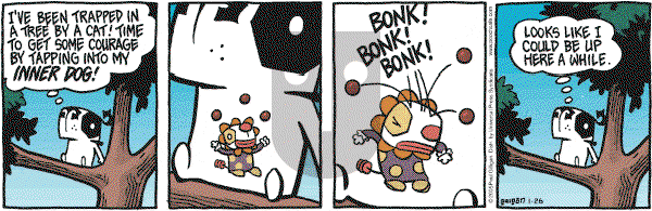 Pooch Cafe on Wednesday January 26, 2005 Comic Strip