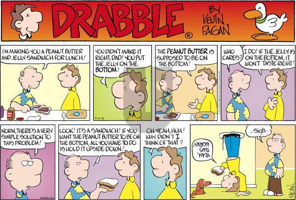 Drabble on Sunday May 4, 2014 Comic Strip