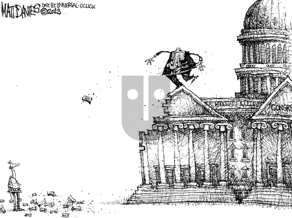 Matt Davies on Monday July 15, 2013 Comic Strip