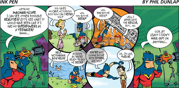 Ink Pen - Sunday June 3, 2007 Comic Strip