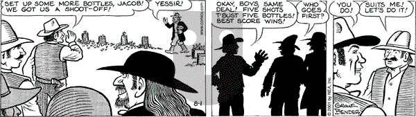 Alley Oop on Wednesday August 1, 2001 Comic Strip
