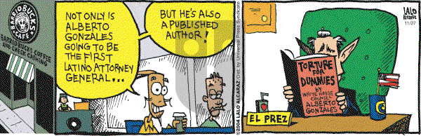 La Cucaracha on Saturday November 27, 2004 Comic Strip