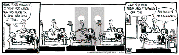 The Buckets on Tuesday June 21, 2005 Comic Strip