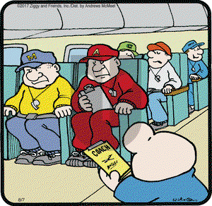 Ziggy on Monday August 7, 2017 Comic Strip