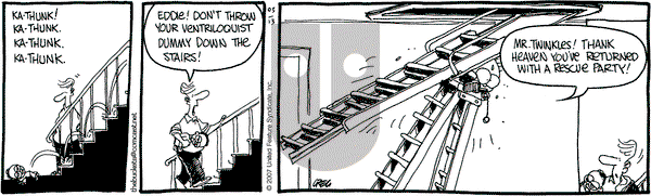 The Buckets on Tuesday March 13, 2007 Comic Strip