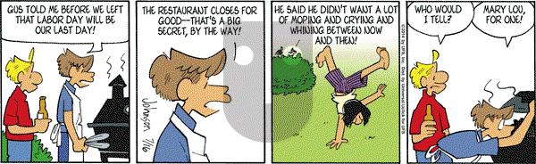 Arlo and Janis on Wednesday July 16, 2014 Comic Strip