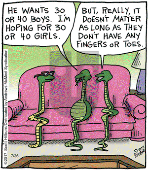The Argyle Sweater on Wednesday July 26, 2017 Comic Strip