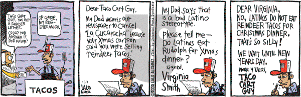 La Cucaracha on Monday October 1, 2007 Comic Strip