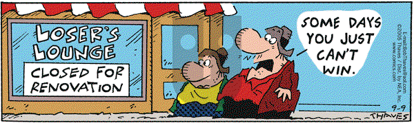 Frank and Ernest on Friday September 9, 2005 Comic Strip