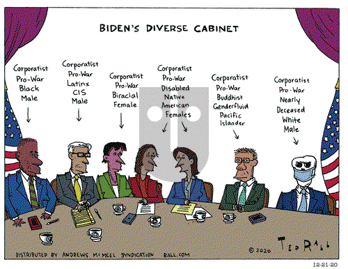 Ted Rall on Monday December 21, 2020 Comic Strip