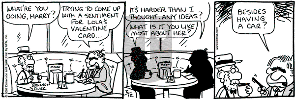Lola on Monday February 12, 2007 Comic Strip