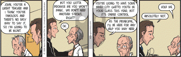 The Boondocks on Tuesday August 15, 2006 Comic Strip