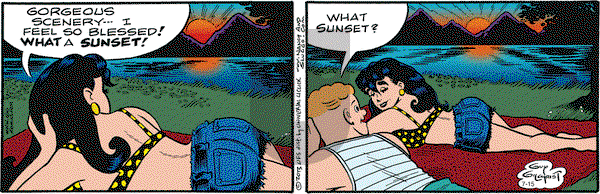 Nancy on Friday July 15, 2016 Comic Strip