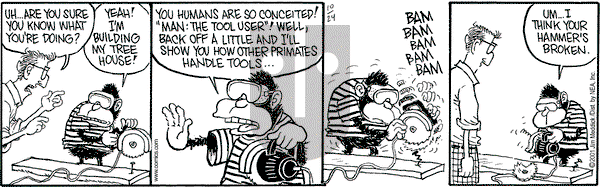 Monty on Wednesday October 24, 2001 Comic Strip