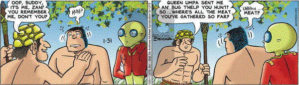 Alley Oop on Tuesday January 31, 2017 Comic Strip