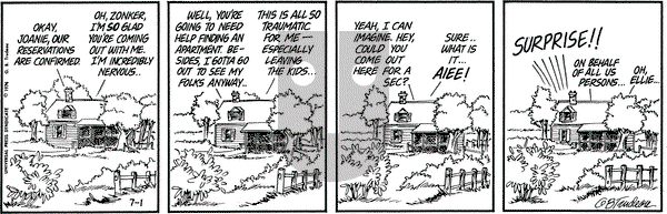 Doonesbury on Tuesday August 4, 1981 Comic Strip