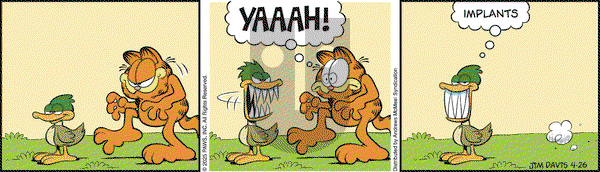 Garfield on Saturday April 26, 2025 Comic Strip