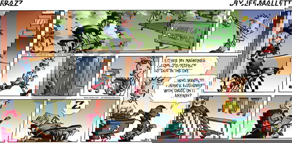 Frazz on Sunday July 30, 2006 Comic Strip