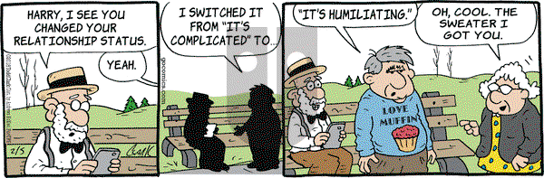 Lola on Monday February 5, 2018 Comic Strip