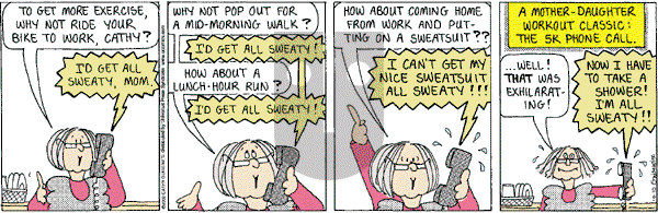 Cathy Classics - Thursday October 10, 2002 Comic Strip