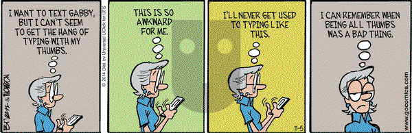 Grand Avenue on Wednesday November 5, 2014 Comic Strip