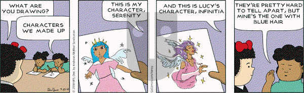 Nancy on Wednesday July 25, 2018 Comic Strip