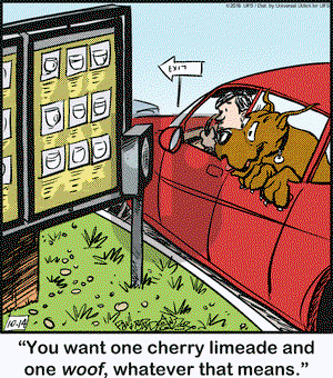 Marmaduke on Friday October 14, 2016 Comic Strip