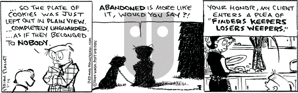 Red and Rover on Wednesday January 14, 2004 Comic Strip