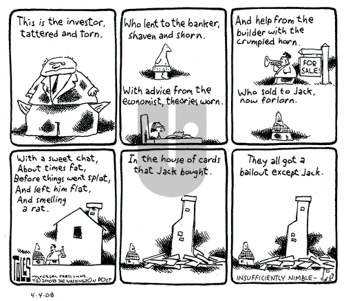 Tom Toles on Friday April 4, 2008 Comic Strip