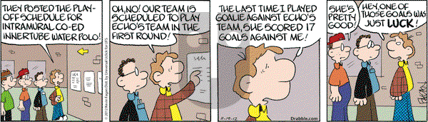 Drabble on Monday November 19, 2012 Comic Strip