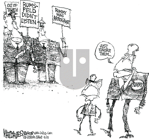 Matt Davies on Friday April 28, 2006 Comic Strip