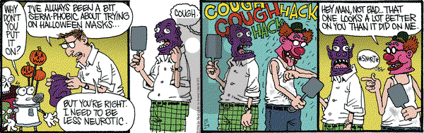 Monty on Wednesday October 29, 2014 Comic Strip