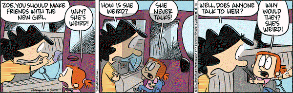 Baby Blues on Wednesday August 31, 2016 Comic Strip